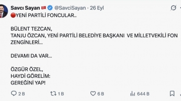 Savcı Sayan'dan tutuklu Tanju Özcan'a “fon” suçlaması: Gözler MASAK raporunda