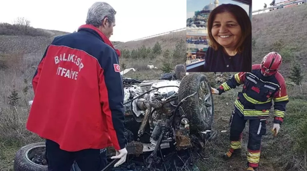 Mengenli Aile Susurluk'ta kaza geçirdi; 1 ölü 2 yaralı