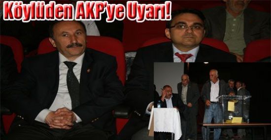 AK Parti'ye bir uyarı mı?