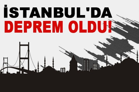 İstanbul'da deprem