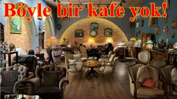 Bolu'da bir başka benzeri olmayan kafe !