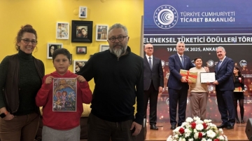 Bolu'yu temsil etti, bin 600 eser arasından Türkiye birincisi oldu