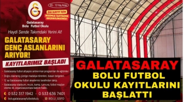  Galatasaray Bolu Futbol Okulu Kayıtlarını Başlattı