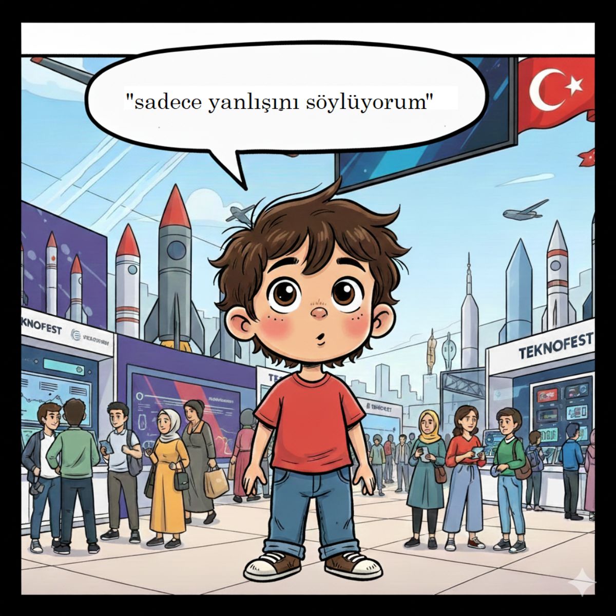 Sadece yanlışını söylüyorum!