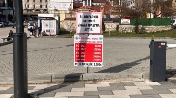 Otopark geçici süreliğine verilmiş MİŞ !