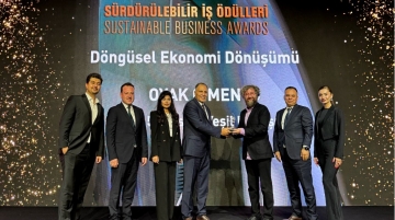 OYAK Çimento’ya “Döngüsel Ekonomi Dönüşümü” Ödülü