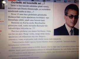 Zeytinlik mi benzinlik mi ...?